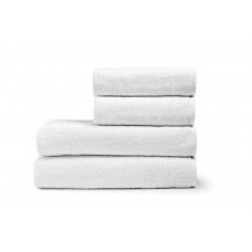 Πετσέτα Προσώπου Ξενοδοχείου 550gsm Fluffy 100% Cotton 50×100 Λευκό