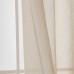 Beauty Home Κουρτίνα γάζα μονόχρωμη με 8 μεταλλικούς κρίκους Fit Art 8447 140×270 Άμμου