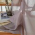Beauty Home Κουρτίνα γάζα μονόχρωμη με 8 μεταλλικούς κρίκους Sharp Art 8448 140×270 Αμέθυστος
