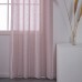 Κουρτίνα Γάζα με Σενίλ και 8 Κρίκους Art 8441 Pink Beauty Home 140x270 