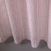 Κουρτίνα Γάζα με Σενίλ και 8 Κρίκους Art 8441 Pink Beauty Home 140x270 