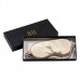 Μεταξωτή μάσκα ύπνου σε κουτί δώρου Art 12042 Λευκή