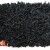 Βραδίκαυστο Δερμάτινο Φουντωτό Ταπέτο 60x90 Μαύρο