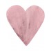 Γούνινο Χαλί Smooth Pink HEART 4890