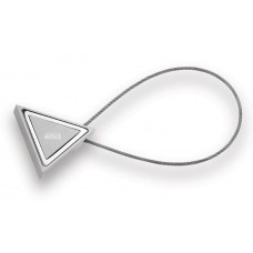Μαγνήτης Κουρτίνας – Enis Τρίγωνο – Ματ Νίκελ / Χρώμιο - Με ντίζα