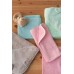 Palamaiki Σετ πετσέτες 2τμχ μονόχρωμες (40x60) Robin Pink