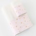 Borea Home Πετσέτες Σετ 2ΤΜΧ Stardust Λευκό-Ροζ