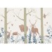 Φωτοταπετσαρία Digital wallpaper "Forest Animals" 400x280 Komar INK COLLECTION