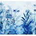 Φωτοταπετσαρία Digital wallpaper "Blue Jungle" 300x280 Komar 